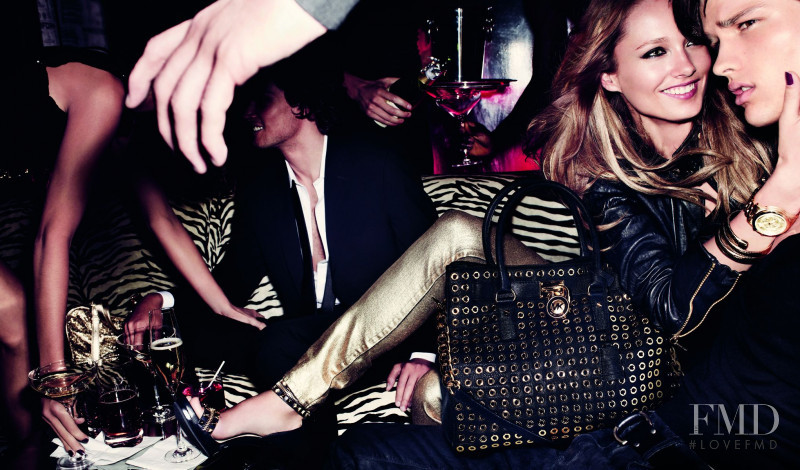 Michael Kors Collection advertisement for Holiday 2012