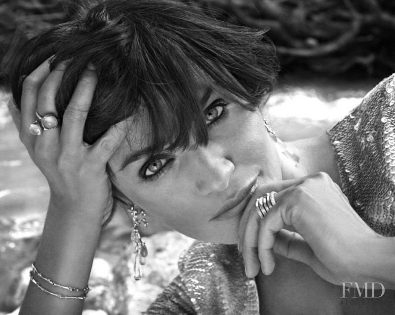 Helena Christensen featured in  the Ole Lynggaard Copenhagen advertisement for Autumn/Winter 2012