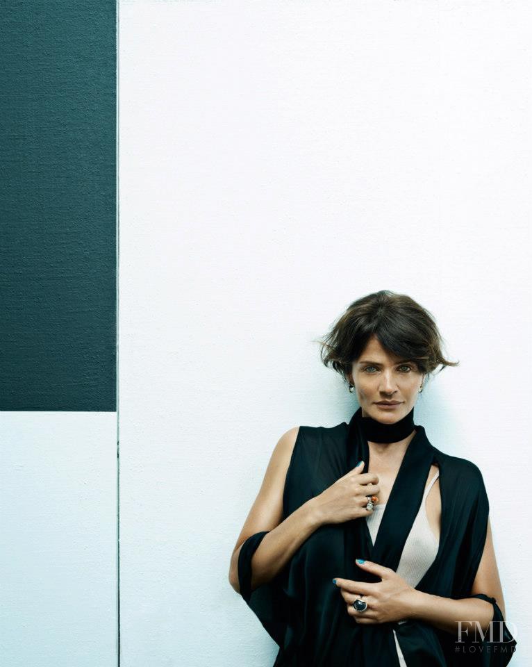 Helena Christensen featured in  the Ole Lynggaard Copenhagen advertisement for Autumn/Winter 2012