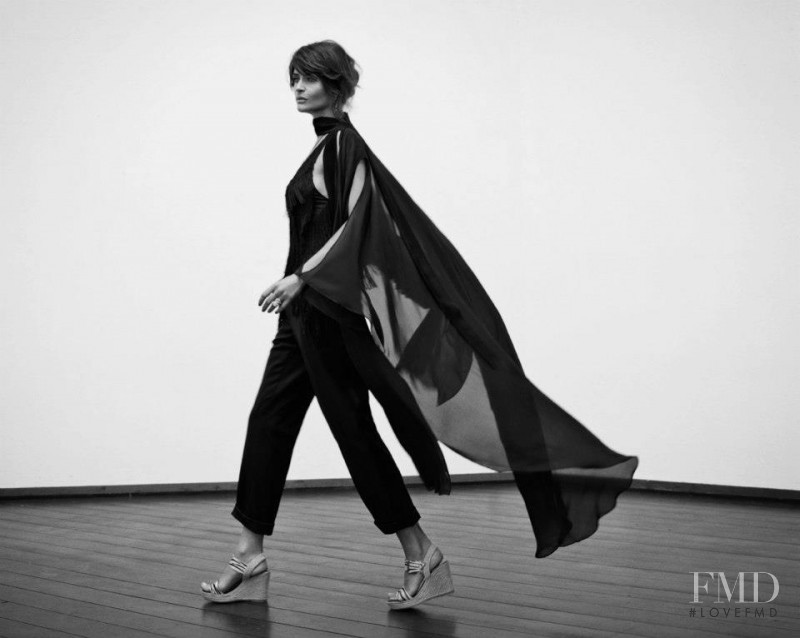 Helena Christensen featured in  the Ole Lynggaard Copenhagen advertisement for Autumn/Winter 2012