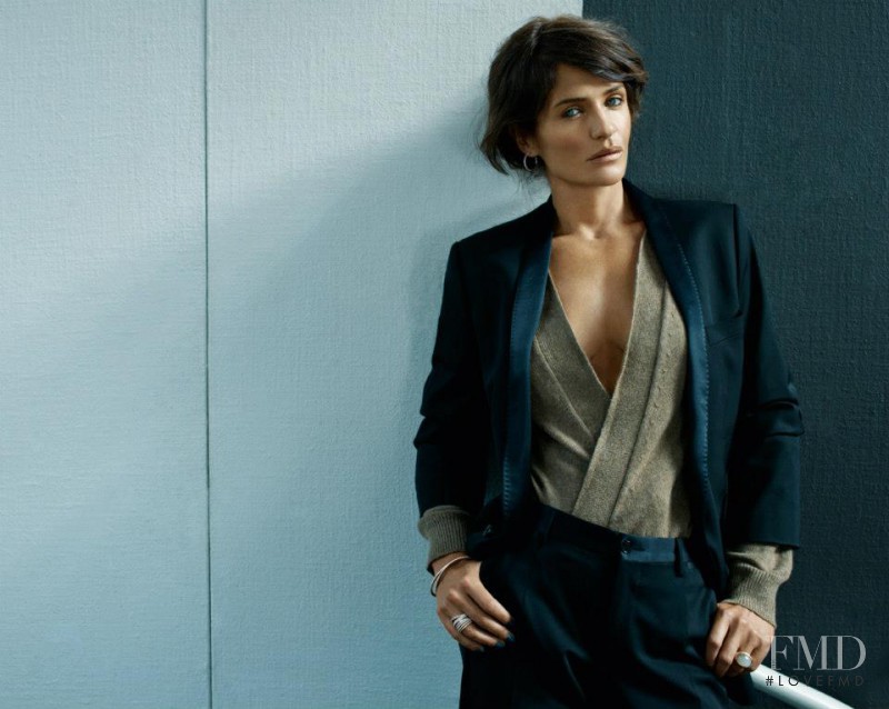 Helena Christensen featured in  the Ole Lynggaard Copenhagen advertisement for Autumn/Winter 2012