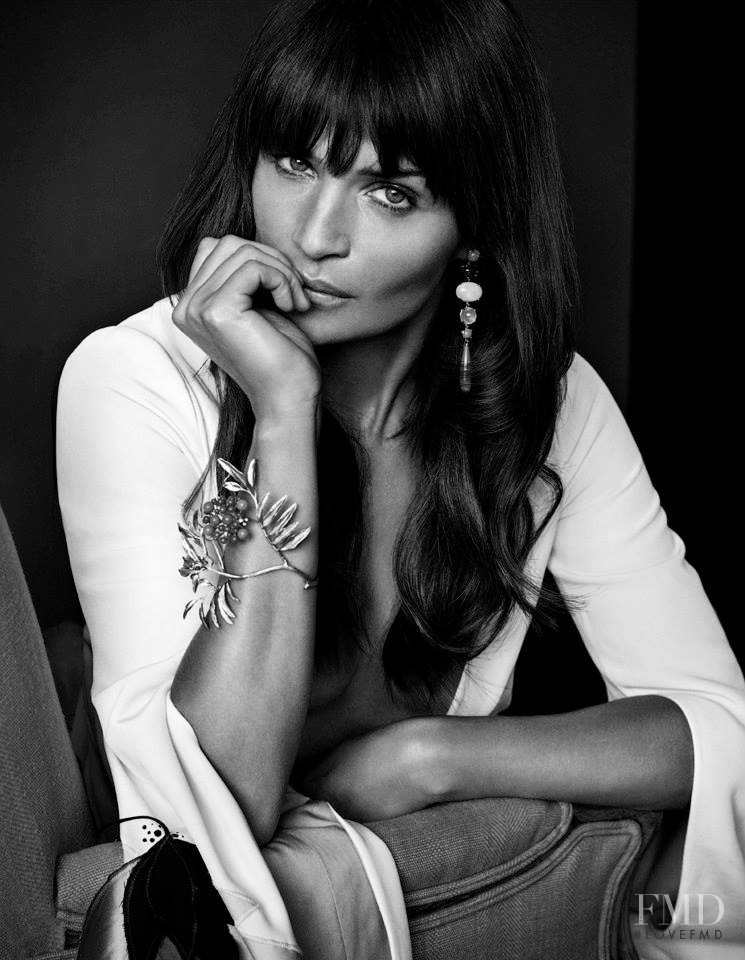 Helena Christensen featured in  the Ole Lynggaard Copenhagen advertisement for Autumn/Winter 2013