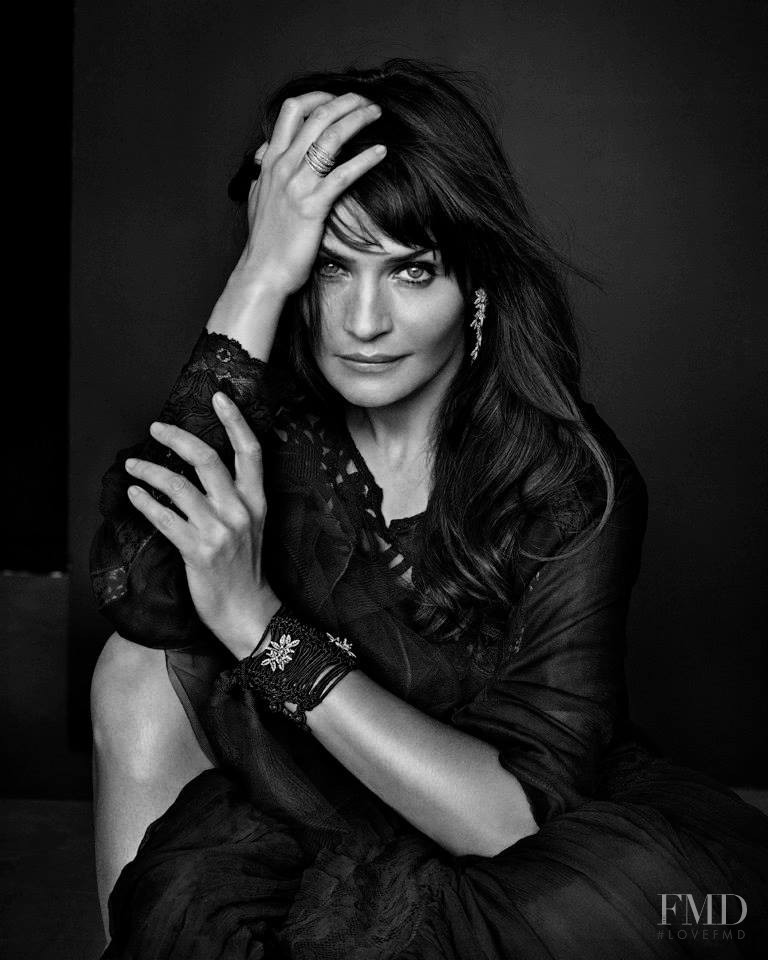 Helena Christensen featured in  the Ole Lynggaard Copenhagen advertisement for Autumn/Winter 2013