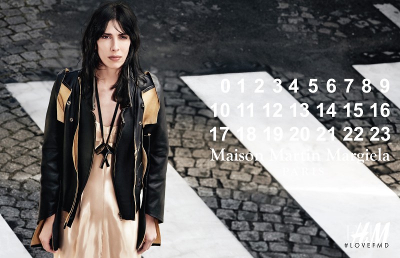 Jamie Bochert featured in  the H&M by Maison Martin Margiela advertisement for Autumn/Winter 2012