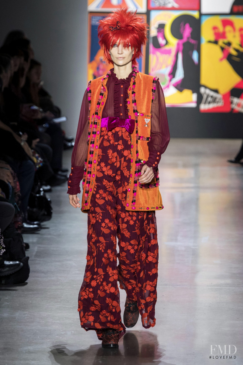 Anna Sui fashion show for Autumn/Winter 2019