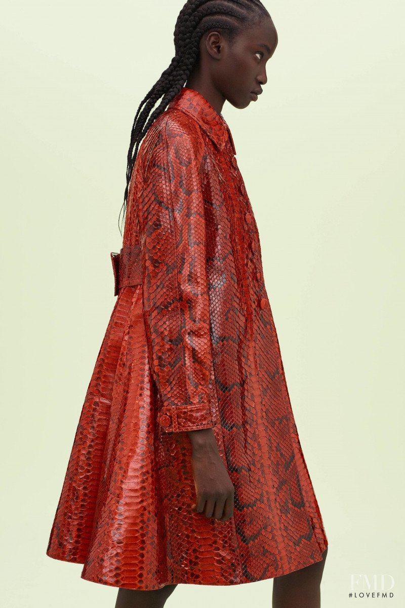 Anok Yai featured in  the Alaia lookbook for Spring/Summer 2019