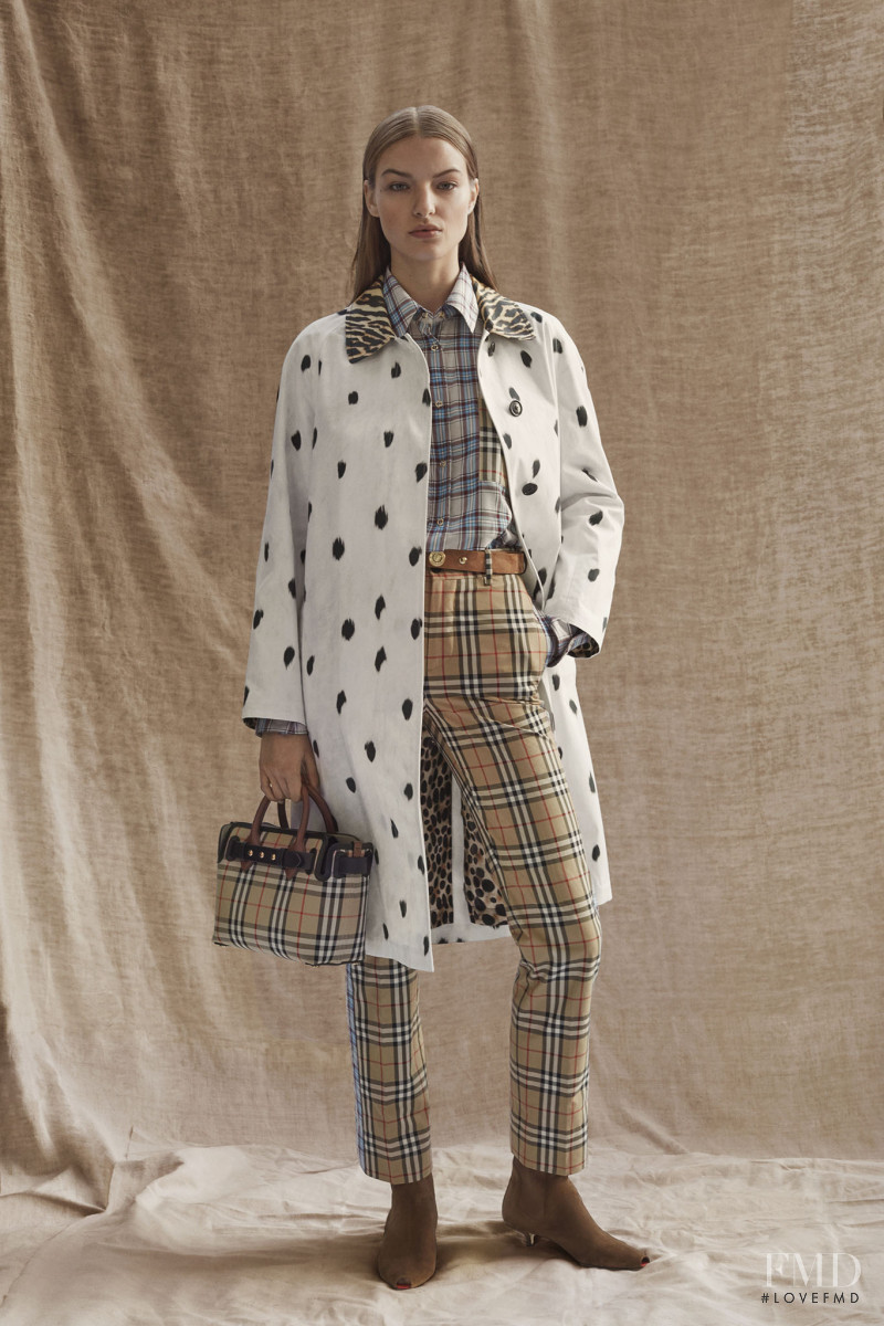 Burberry lookbook for Pre-Fall 2019