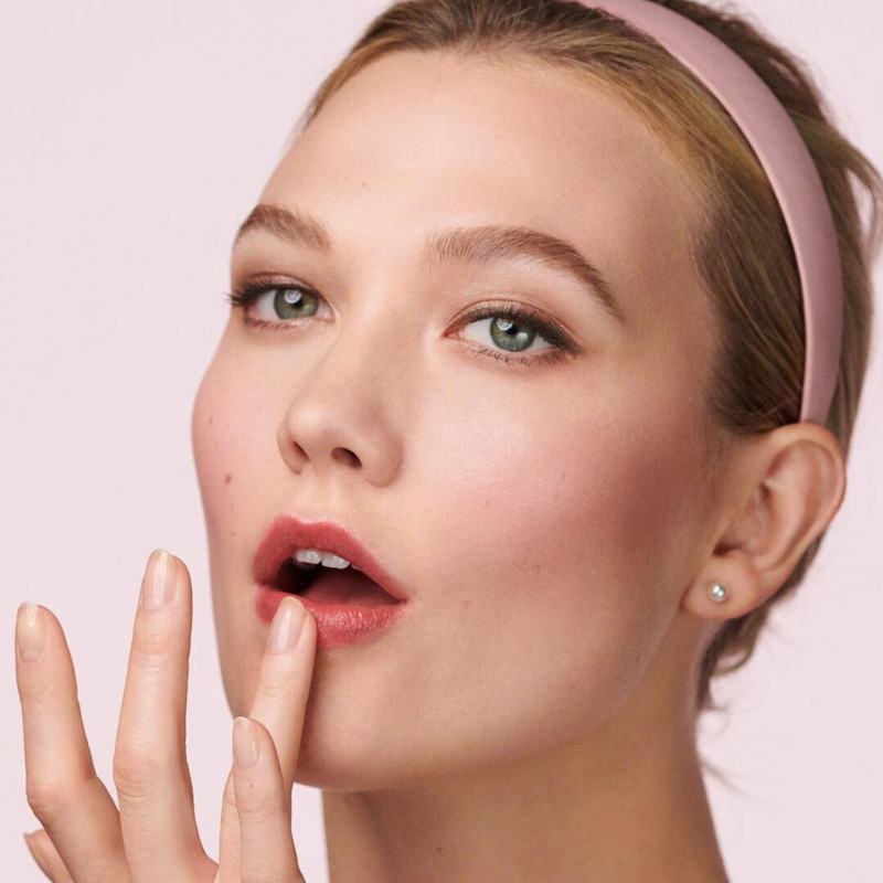 Karlie Kloss featured in  the Estée Lauder Perfectionist Pro advertisement for Spring/Summer 2019