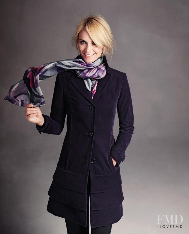 Amber Valletta featured in  the Marks & Spencer catalogue for Autumn/Winter 2012