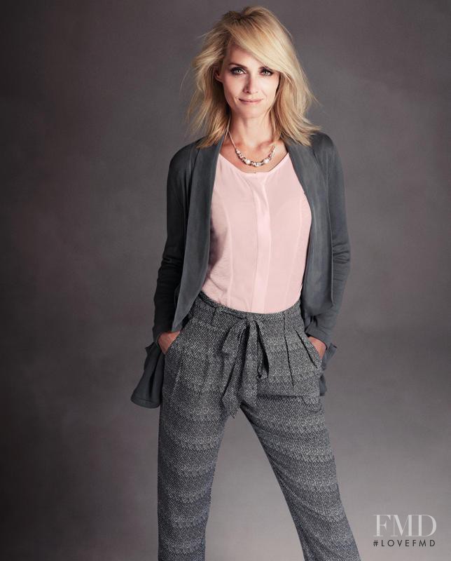 Amber Valletta featured in  the Marks & Spencer catalogue for Autumn/Winter 2012
