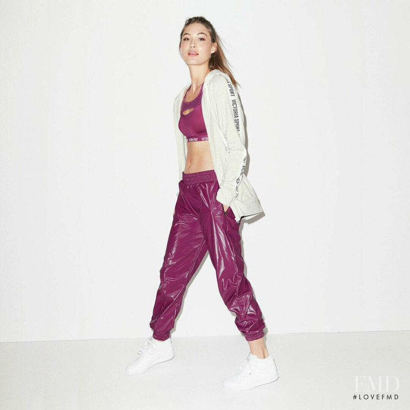 Grace Elizabeth featured in  the Victoria\'s Secret VSX catalogue for Spring/Summer 2019