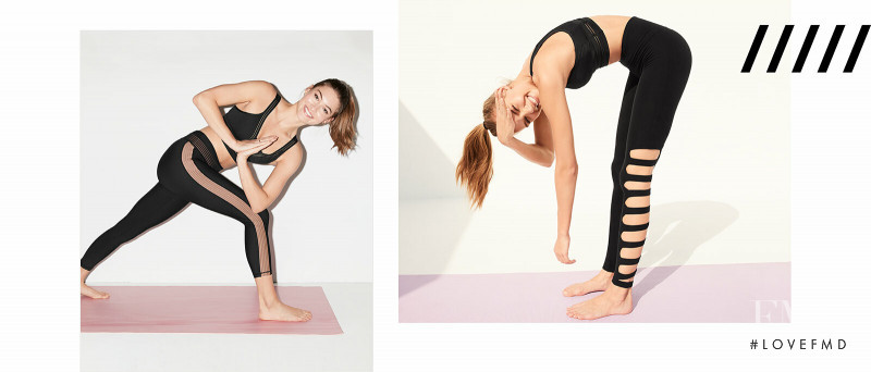 Grace Elizabeth featured in  the Victoria\'s Secret VSX catalogue for Spring/Summer 2019