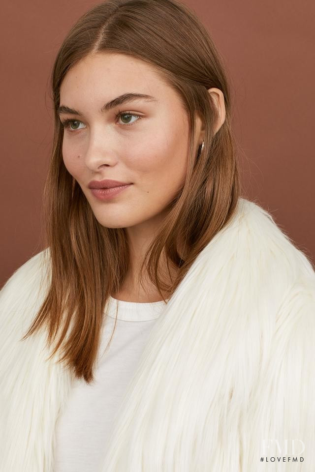 Grace Elizabeth featured in  the H&M catalogue for Autumn/Winter 2018