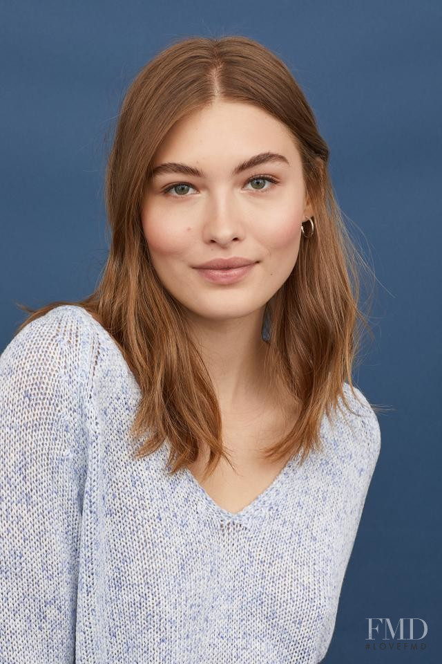 Grace Elizabeth featured in  the H&M catalogue for Autumn/Winter 2018