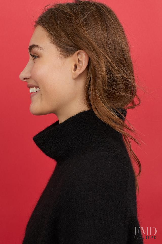 Grace Elizabeth featured in  the H&M catalogue for Autumn/Winter 2018