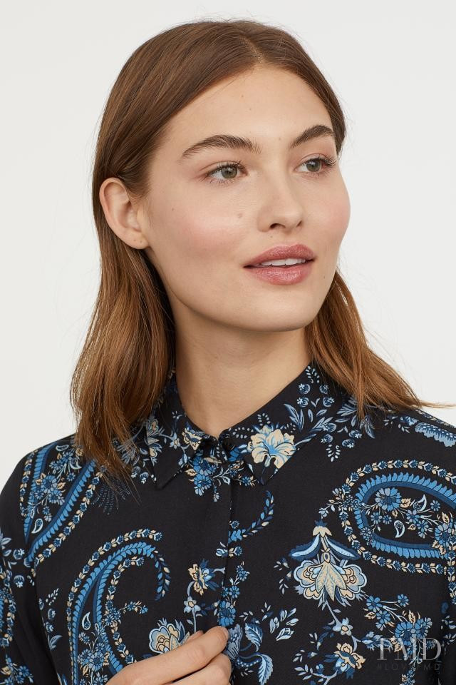 Grace Elizabeth featured in  the H&M catalogue for Autumn/Winter 2018