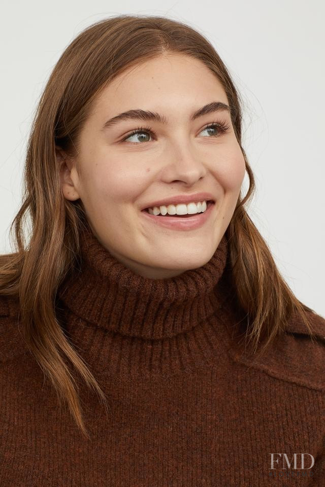 Grace Elizabeth featured in  the H&M catalogue for Autumn/Winter 2018