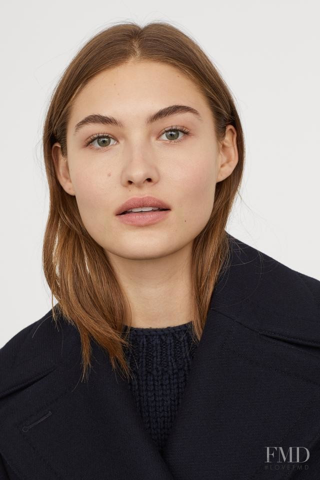 Grace Elizabeth featured in  the H&M catalogue for Autumn/Winter 2018
