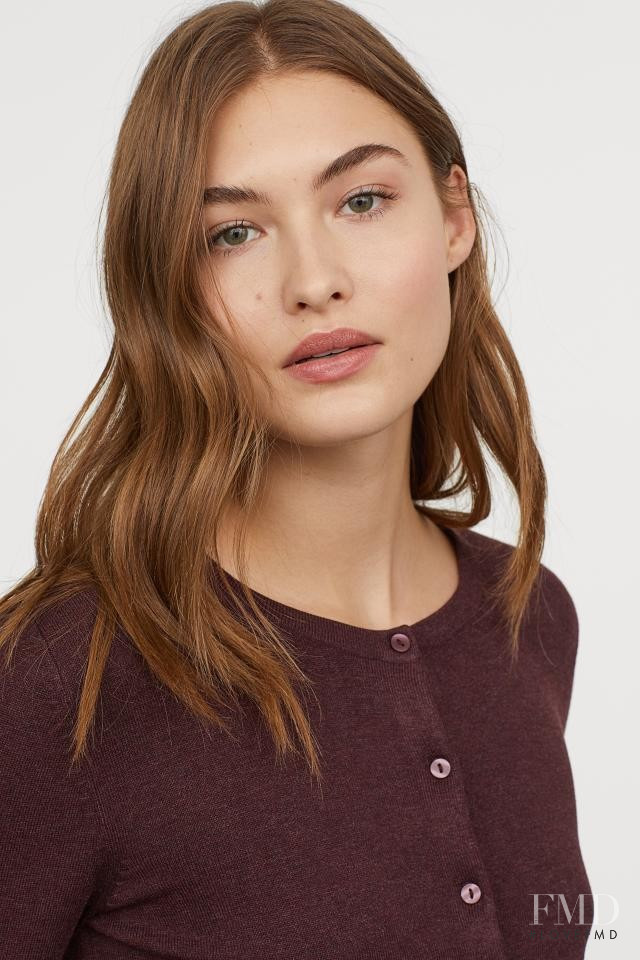 Grace Elizabeth featured in  the H&M catalogue for Autumn/Winter 2018