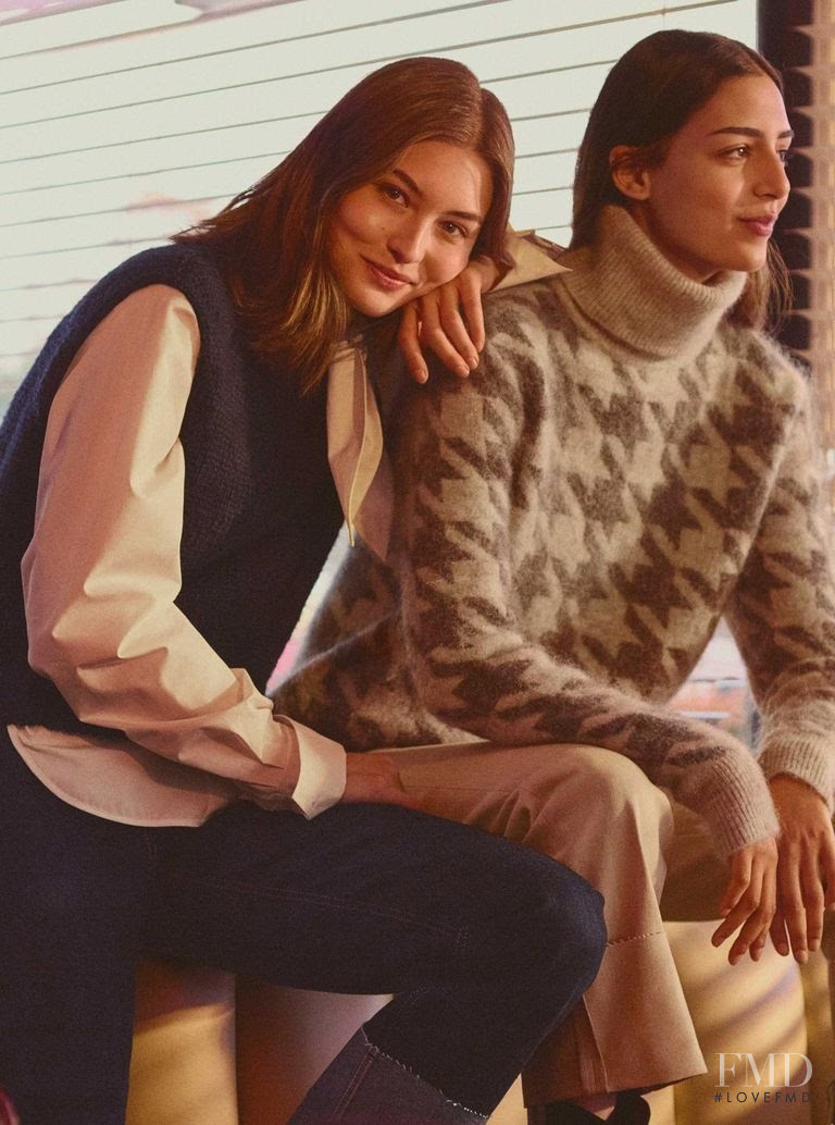 Grace Elizabeth featured in  the H&M Studio advertisement for Autumn/Winter 2018