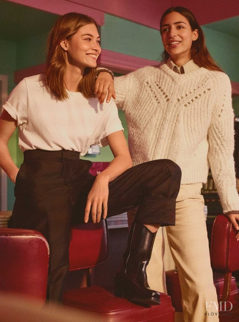 Grace Elizabeth featured in  the H&M Studio advertisement for Autumn/Winter 2018