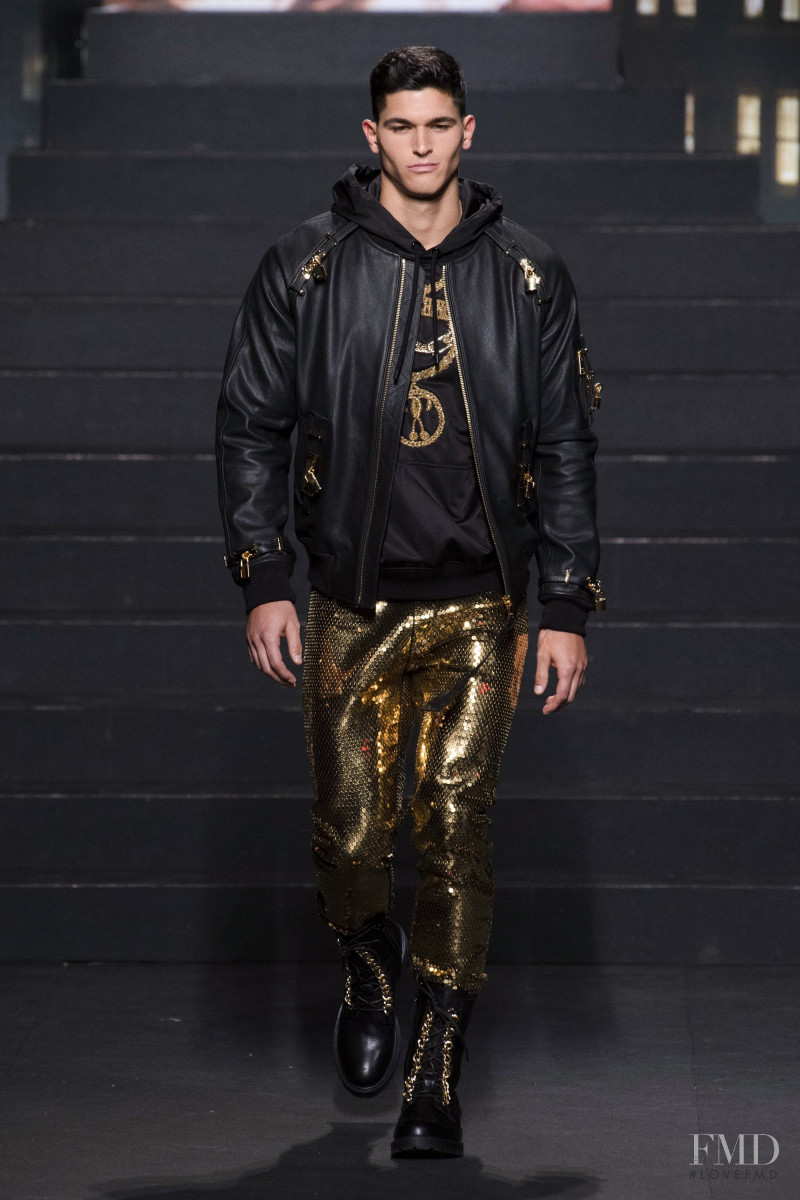 Trevor Signorino featured in  the H&M x Moschino fashion show for Spring/Summer 2019