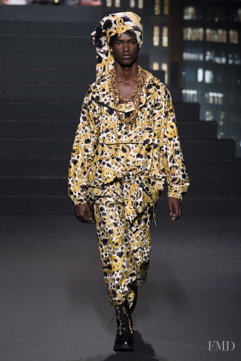 Salomon Diaz featured in  the H&M x Moschino fashion show for Spring/Summer 2019