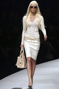 Versace fashion show for Autumn/Winter 2003