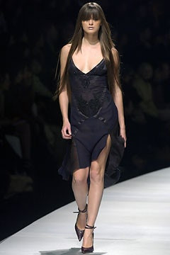 Versace fashion show for Autumn/Winter 2003