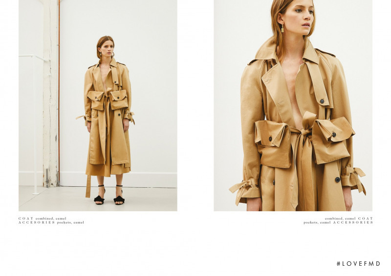 Anne Marie van Dijk featured in  the Frenken lookbook for Spring 2019