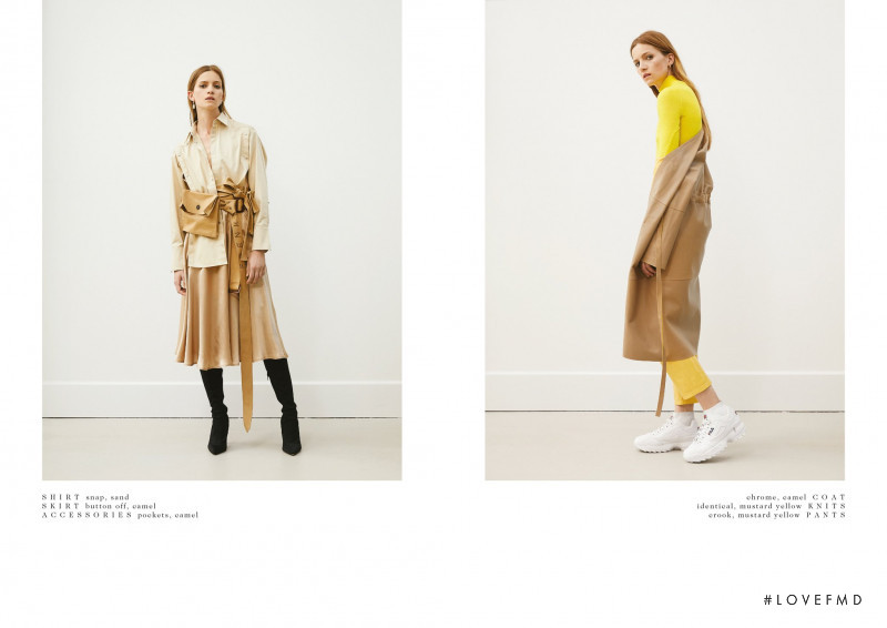 Anne Marie van Dijk featured in  the Frenken lookbook for Spring 2019