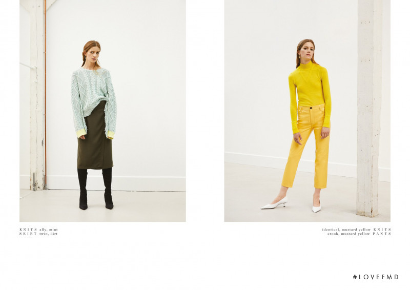 Anne Marie van Dijk featured in  the Frenken lookbook for Spring 2019