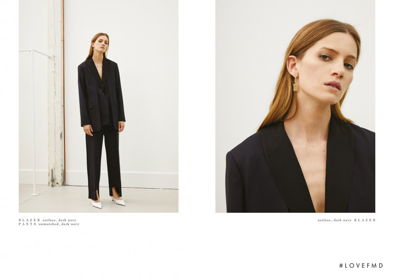 Anne Marie van Dijk featured in  the Frenken lookbook for Spring 2019