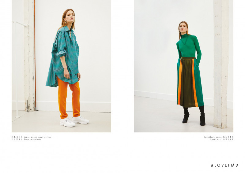 Anne Marie van Dijk featured in  the Frenken lookbook for Spring 2019