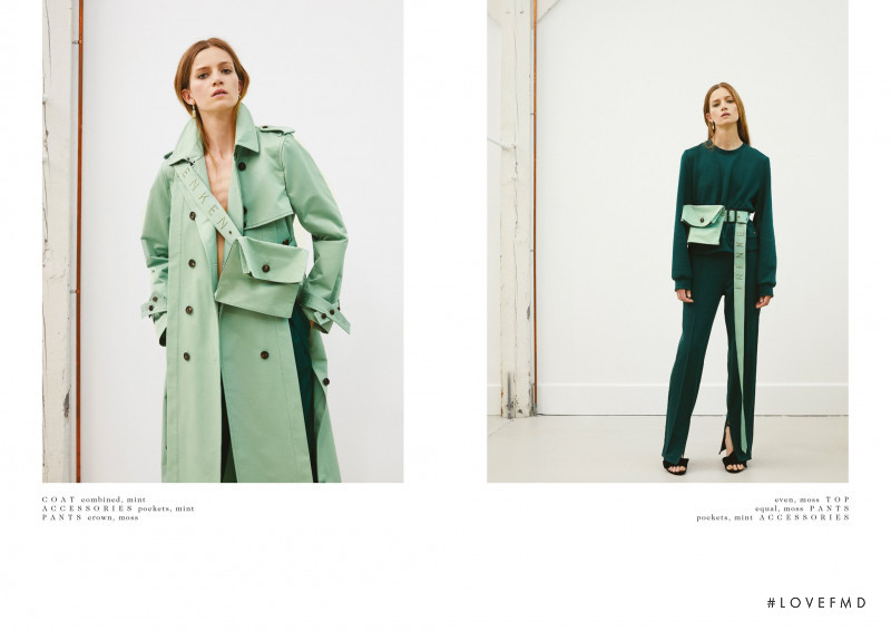 Anne Marie van Dijk featured in  the Frenken lookbook for Spring 2019