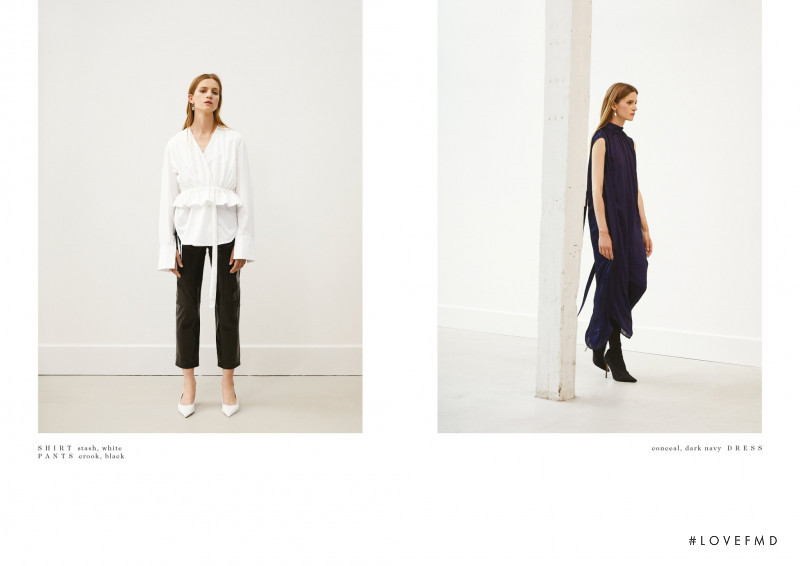 Anne Marie van Dijk featured in  the Frenken lookbook for Spring 2019