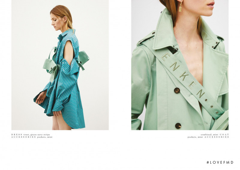 Anne Marie van Dijk featured in  the Frenken lookbook for Spring 2019