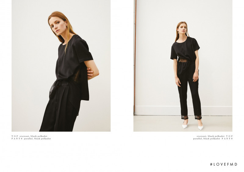 Anne Marie van Dijk featured in  the Frenken lookbook for Spring 2019