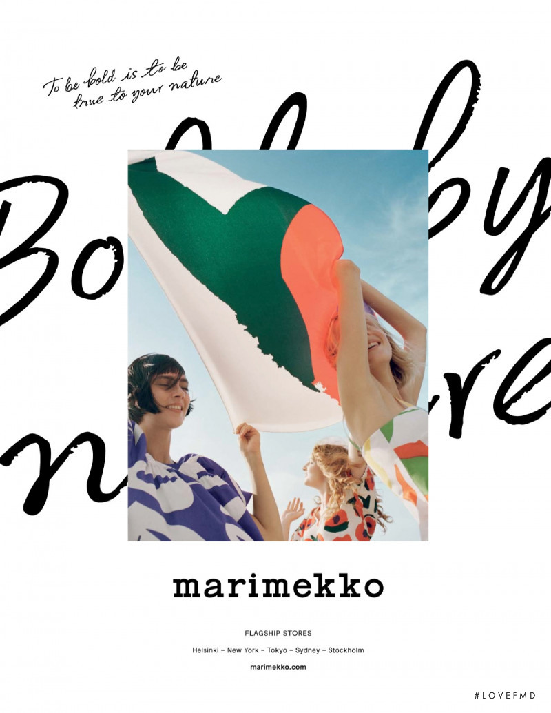 Marimekko advertisement for Spring/Summer 2019