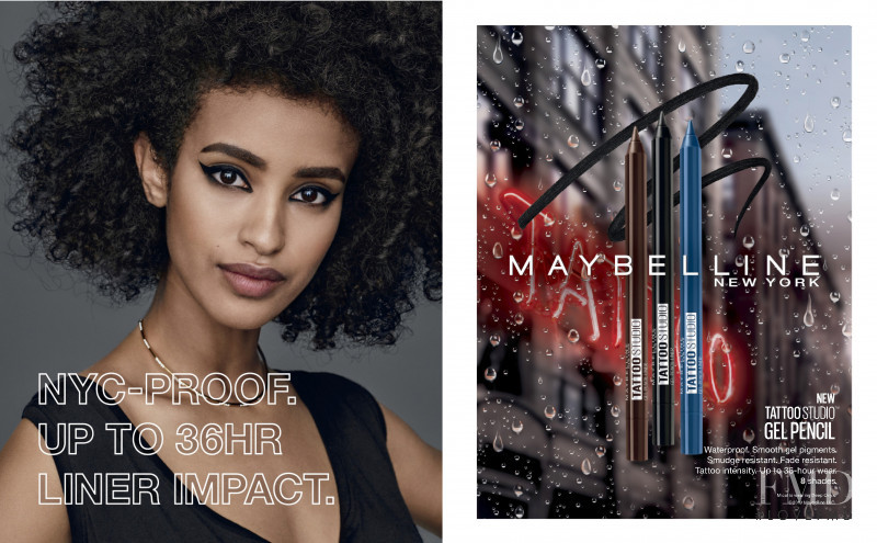 Maybelline Sculpted Brows advertisement for Spring/Summer 2019