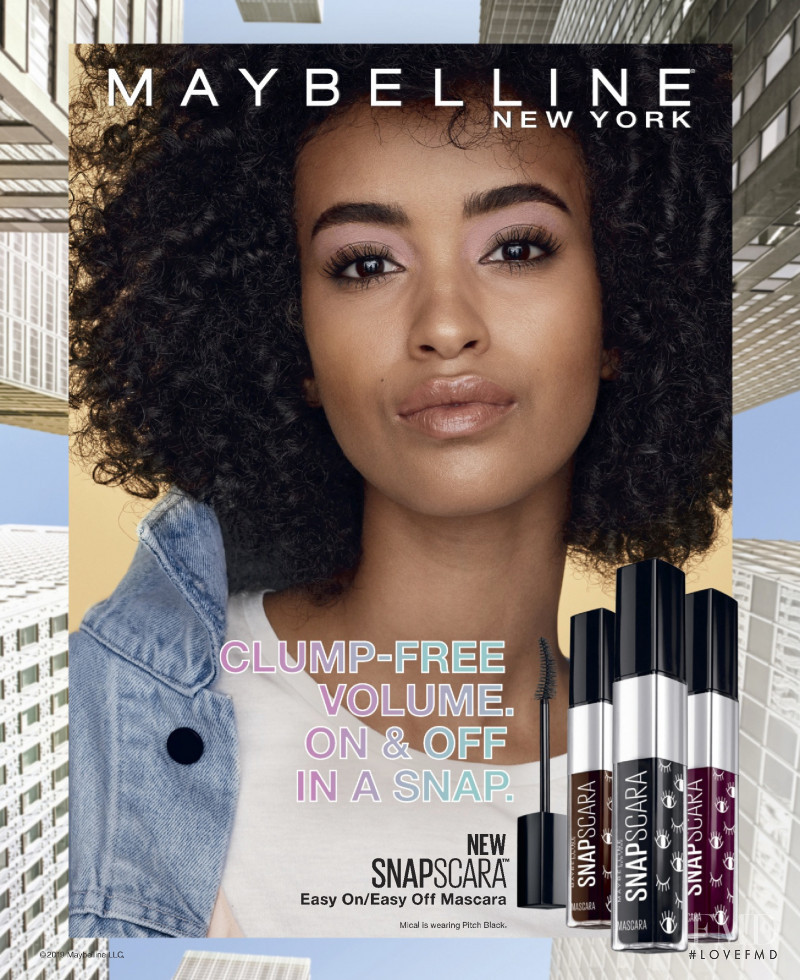 Maybelline Sculpted Brows advertisement for Spring/Summer 2019