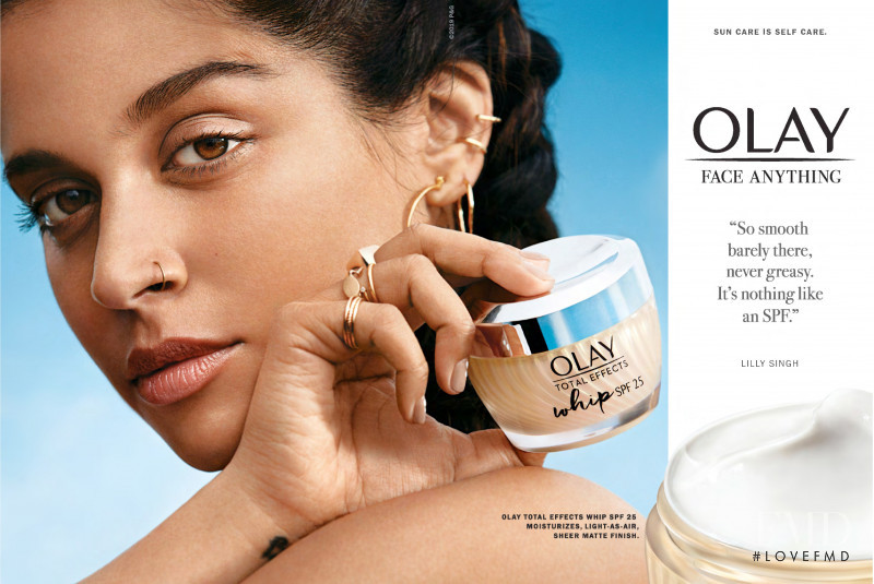 Olay advertisement for Spring/Summer 2019