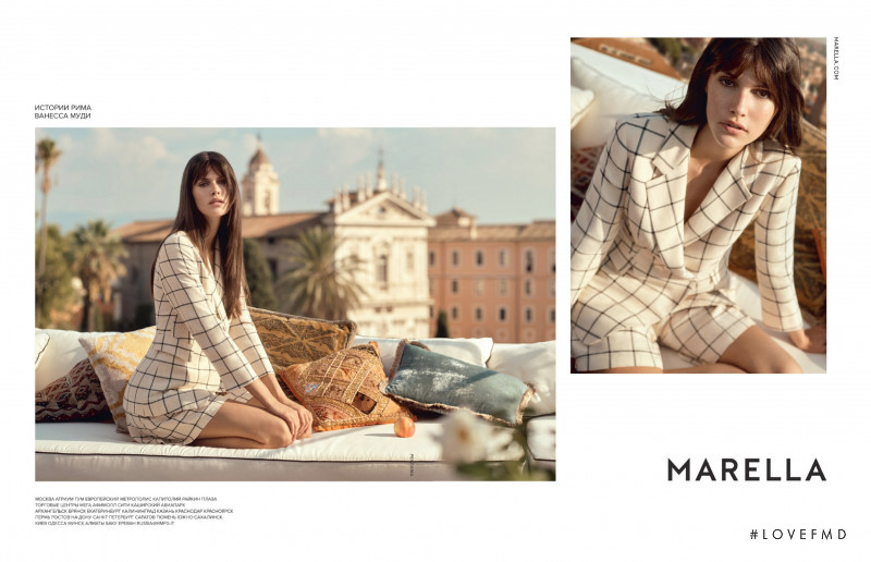 Vanessa Moody featured in  the Marella advertisement for Spring/Summer 2019