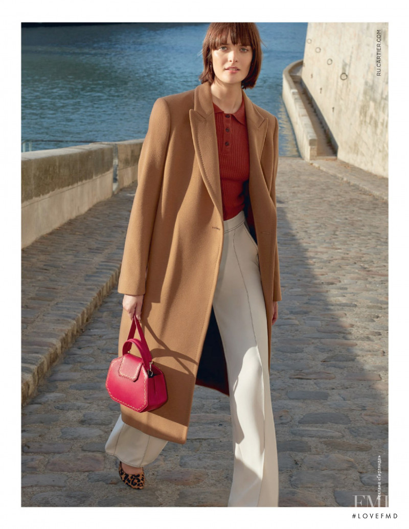Sam Rollinson featured in  the Cartier advertisement for Spring/Summer 2019
