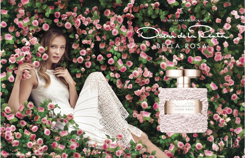 Oscar de la Renta Bella Rosa Fragrance advertisement for Spring/Summer 2019