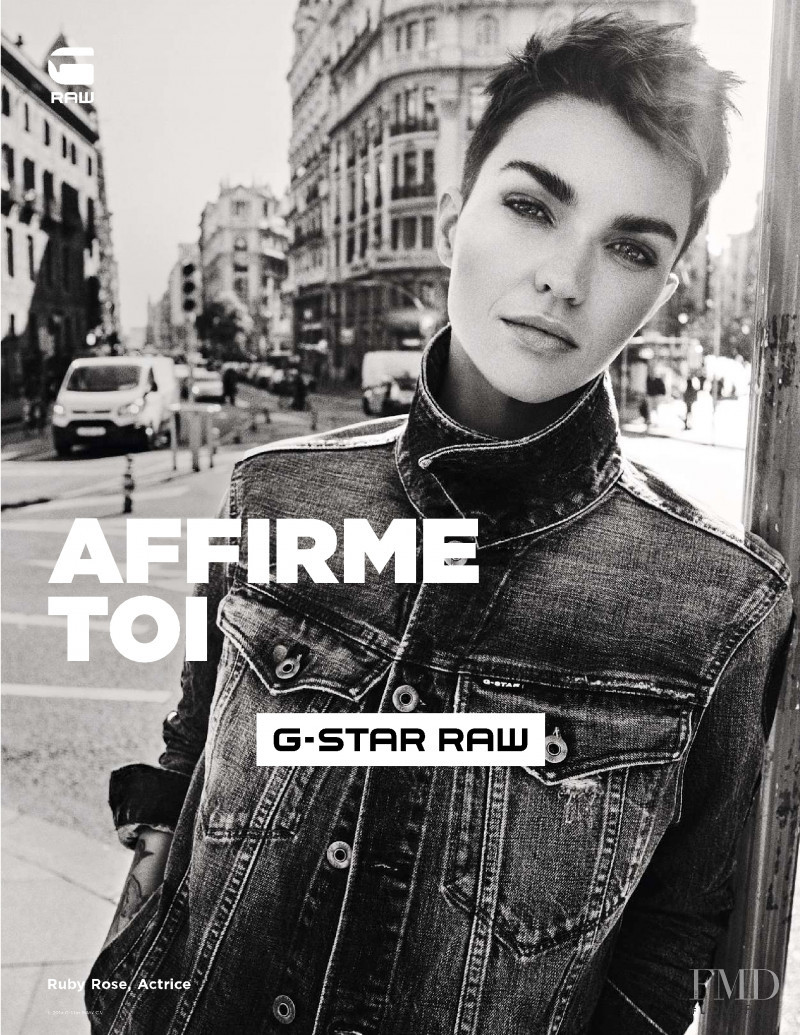 G-Star advertisement for Spring/Summer 2019