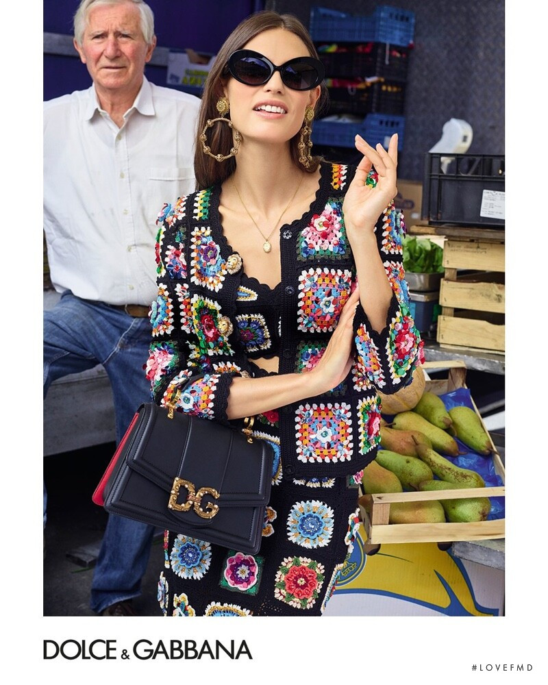 Bianca Balti featured in  the Dolce & Gabbana - Eyewear advertisement for Spring/Summer 2019