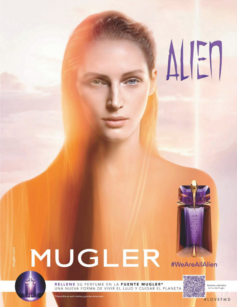 Mugler Fragrance Alien Fragrance advertisement for Spring/Summer 2019