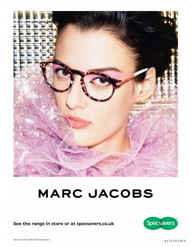 Sam Rollinson featured in  the Marc Jacobs Eyewear advertisement for Spring/Summer 2019