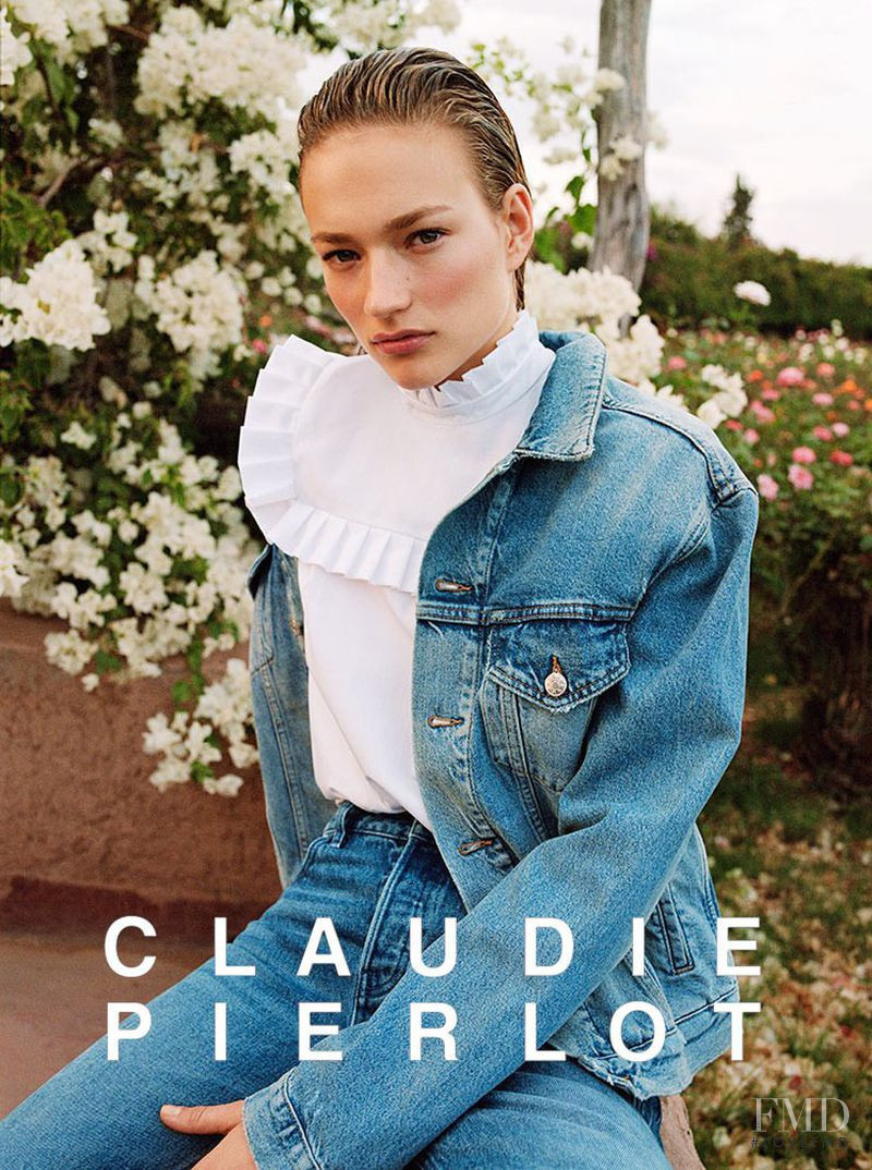 Sophia Ahrens featured in  the Claudie Pierlot Claudie Pierlot S/S 17  advertisement for Spring/Summer 2017